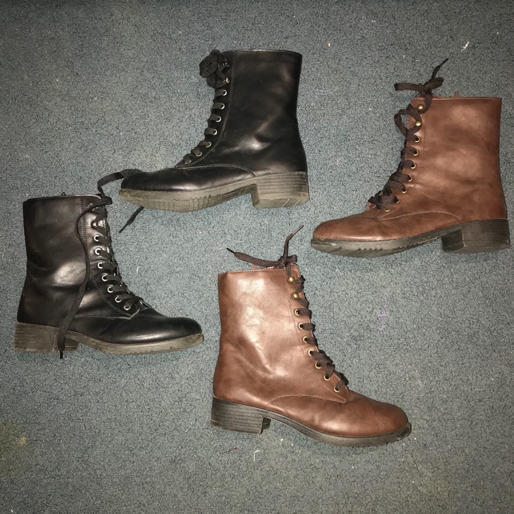 💕 SALE 💕 Combat Boots size 9 Bundle